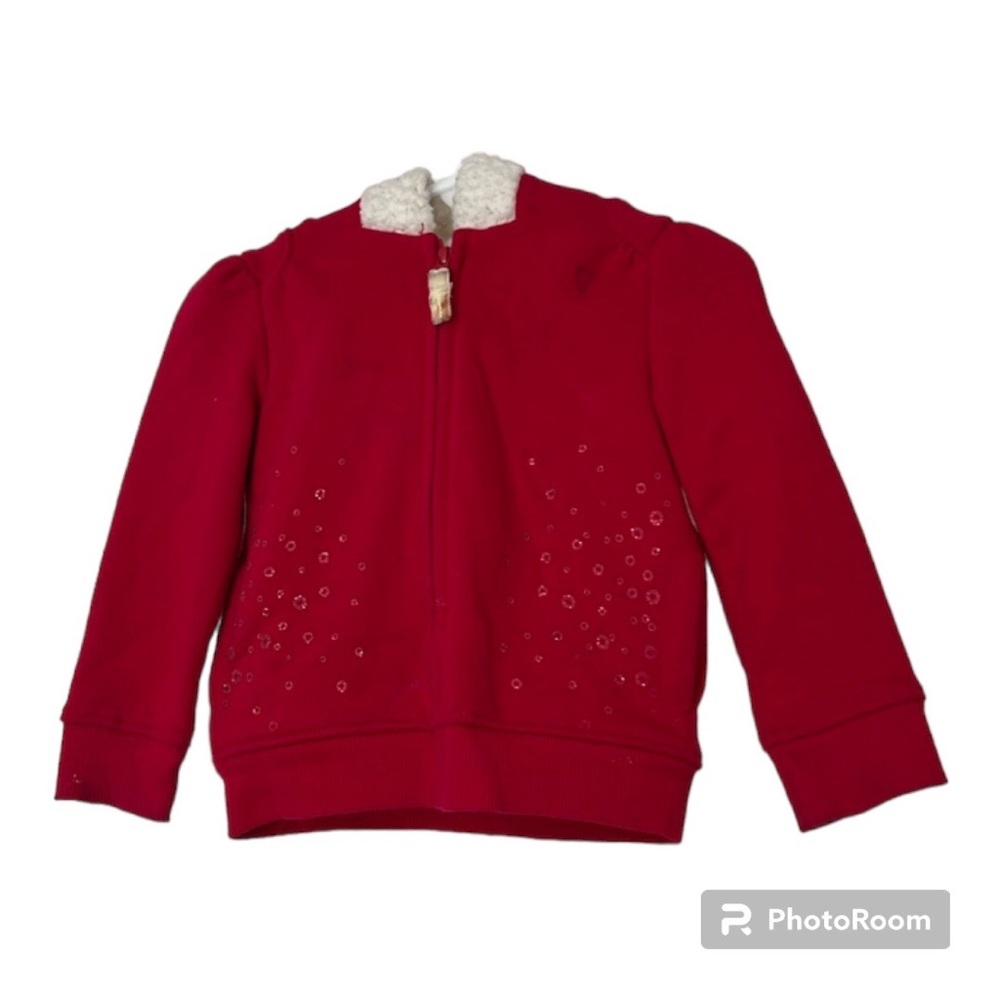 Girls red jacket size 18 months